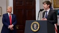 Donald Trump y Sam Altman